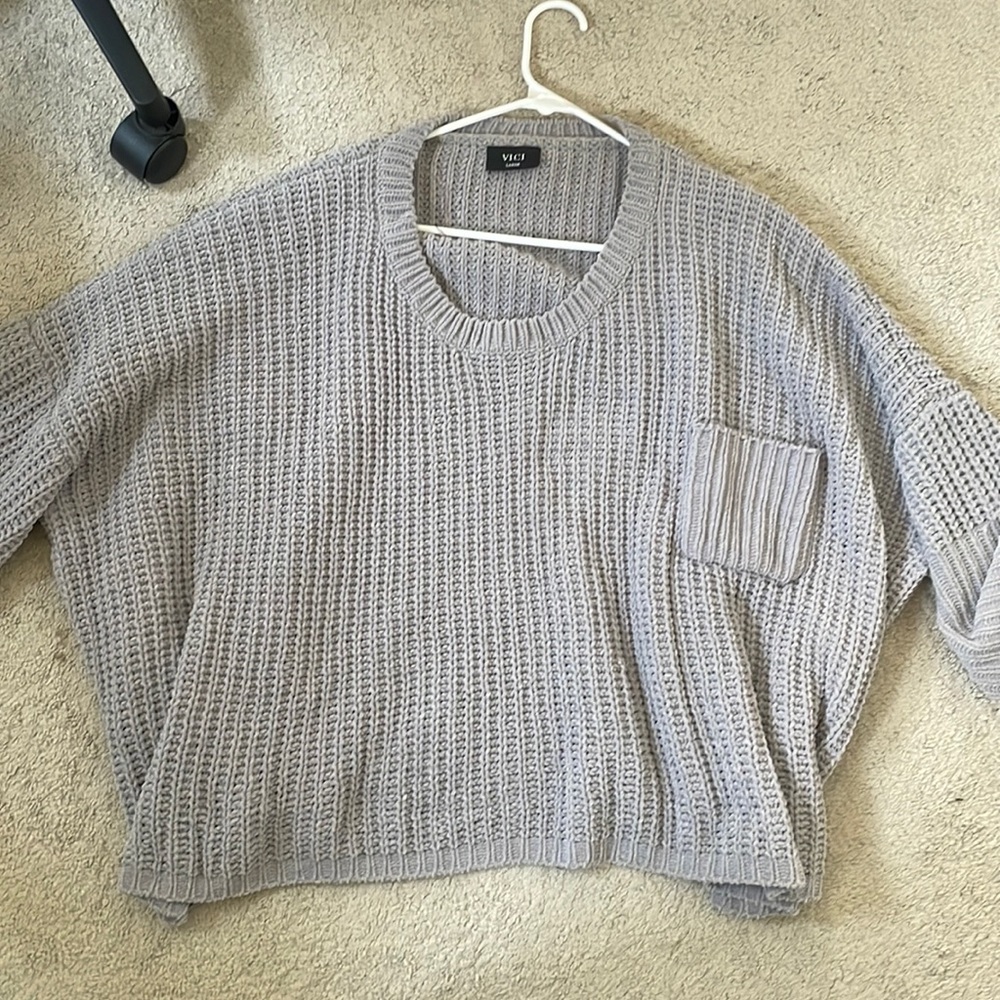 Vici chunky knit sweater